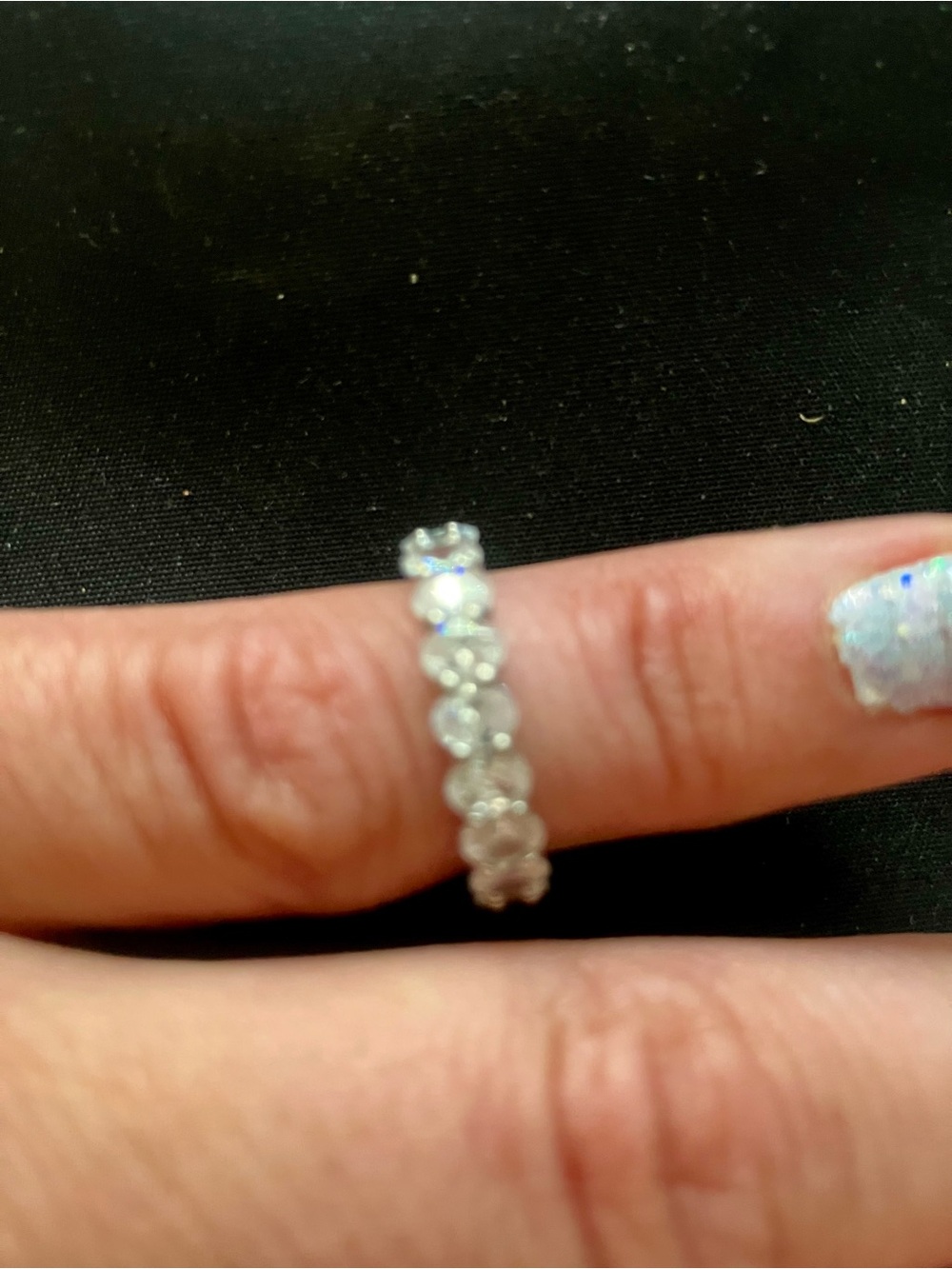 Sparkling Eternity Band - Women Jewelry